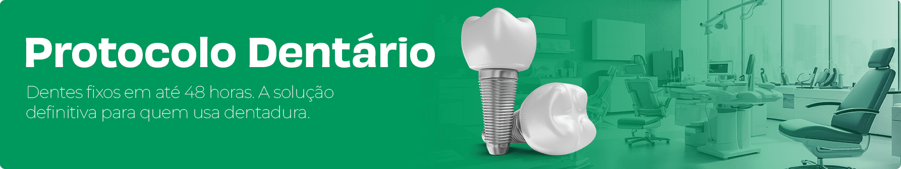 Protocolo Dentário: dentes fixos em até 48 horas. A solução definitiva para quem usa dentadura.